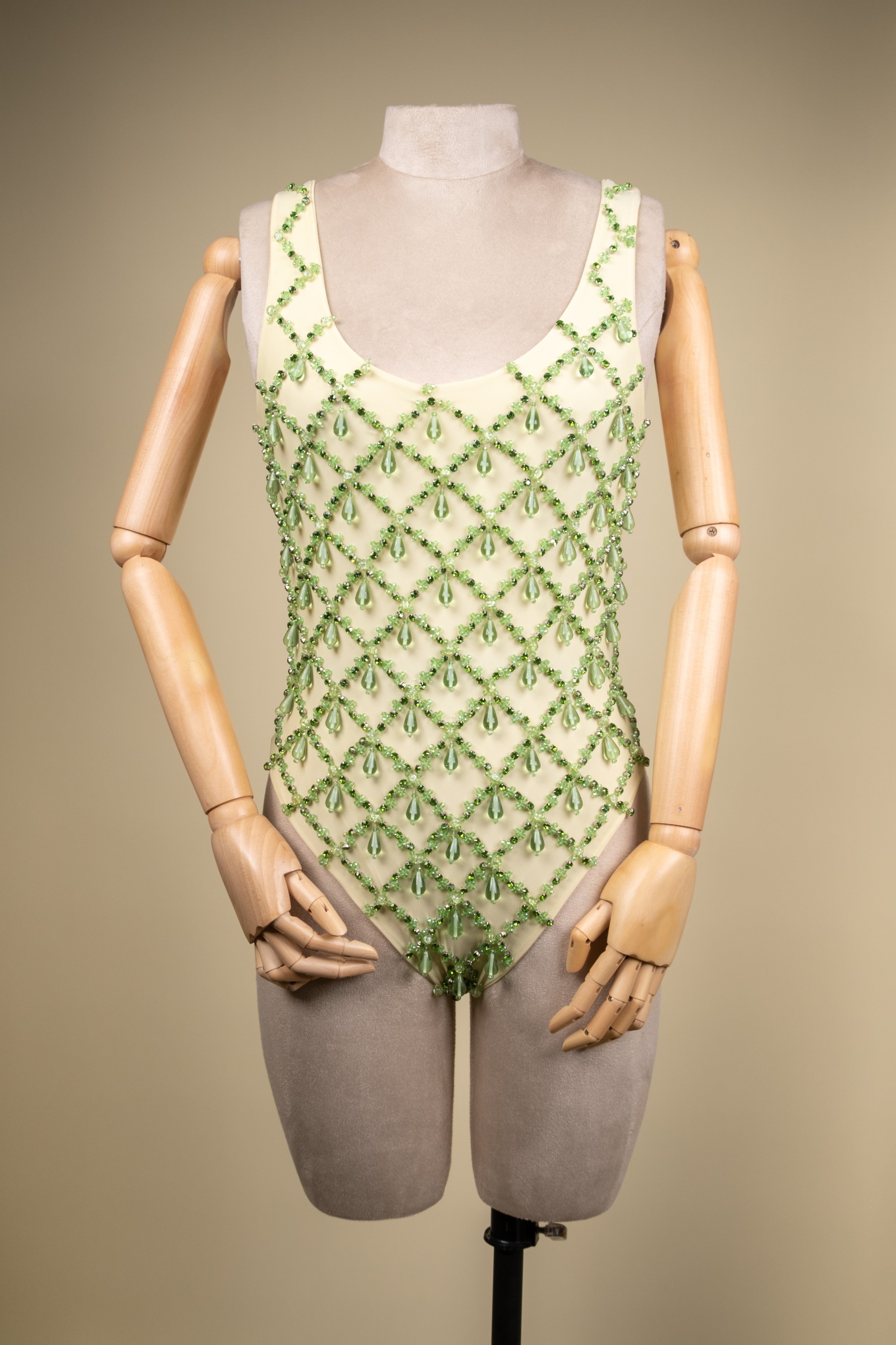 Iced Mesh- Butter Yellow