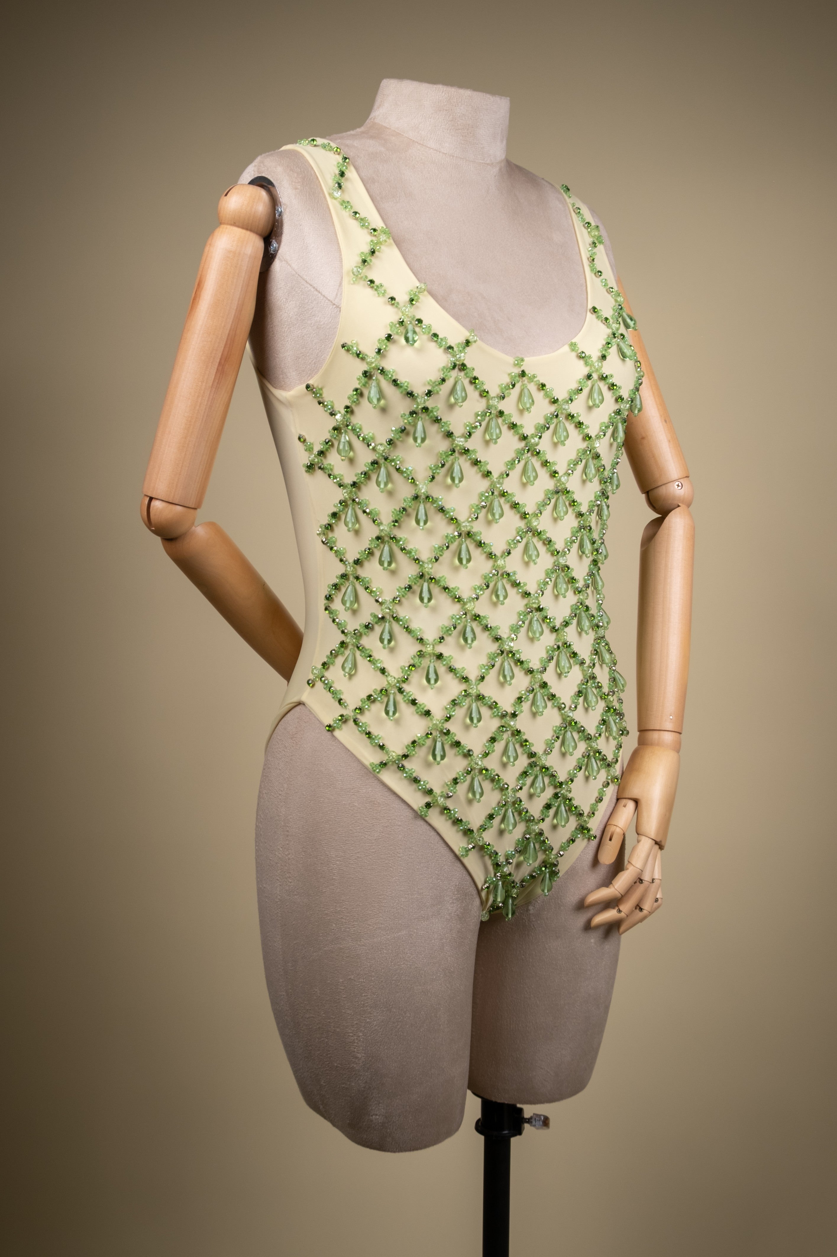 Iced Mesh- Butter Yellow