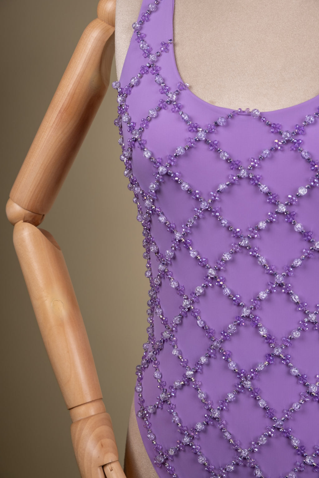 Iced Mesh- Soft Lilac