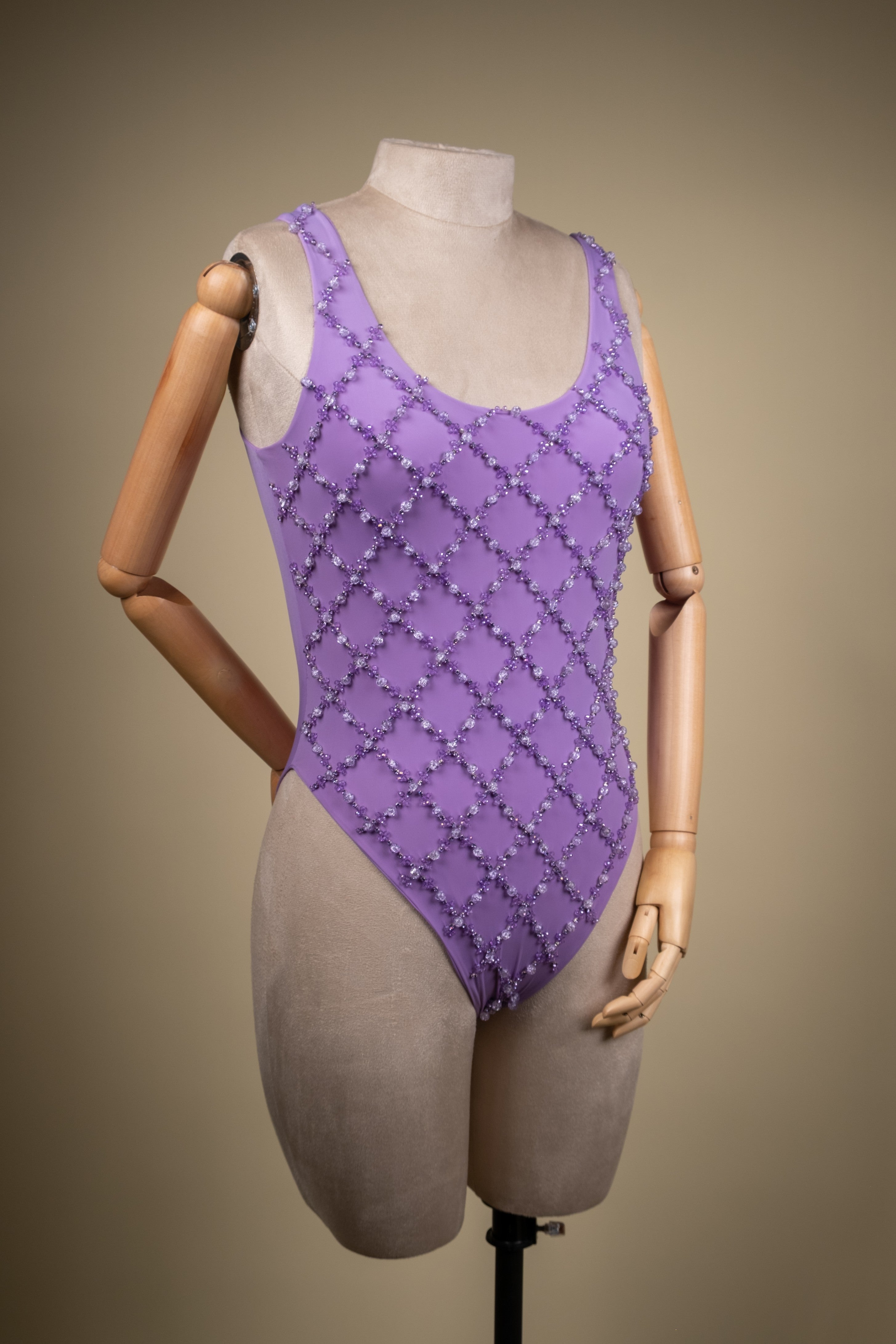 Iced Mesh- Soft Lilac