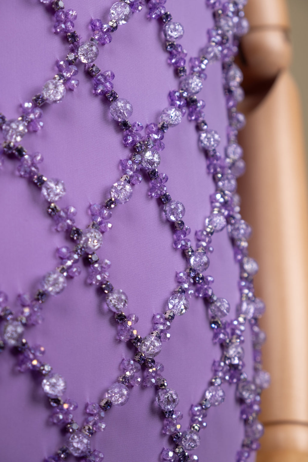 Iced Mesh- Soft Lilac