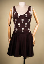 Shore Skirt - Cacao brown