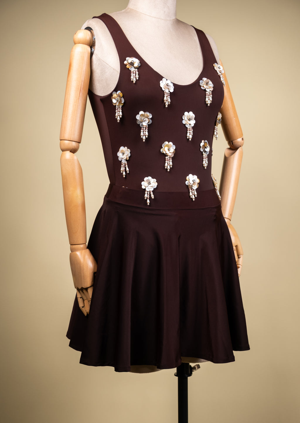 Shore Skirt - Cacao brown