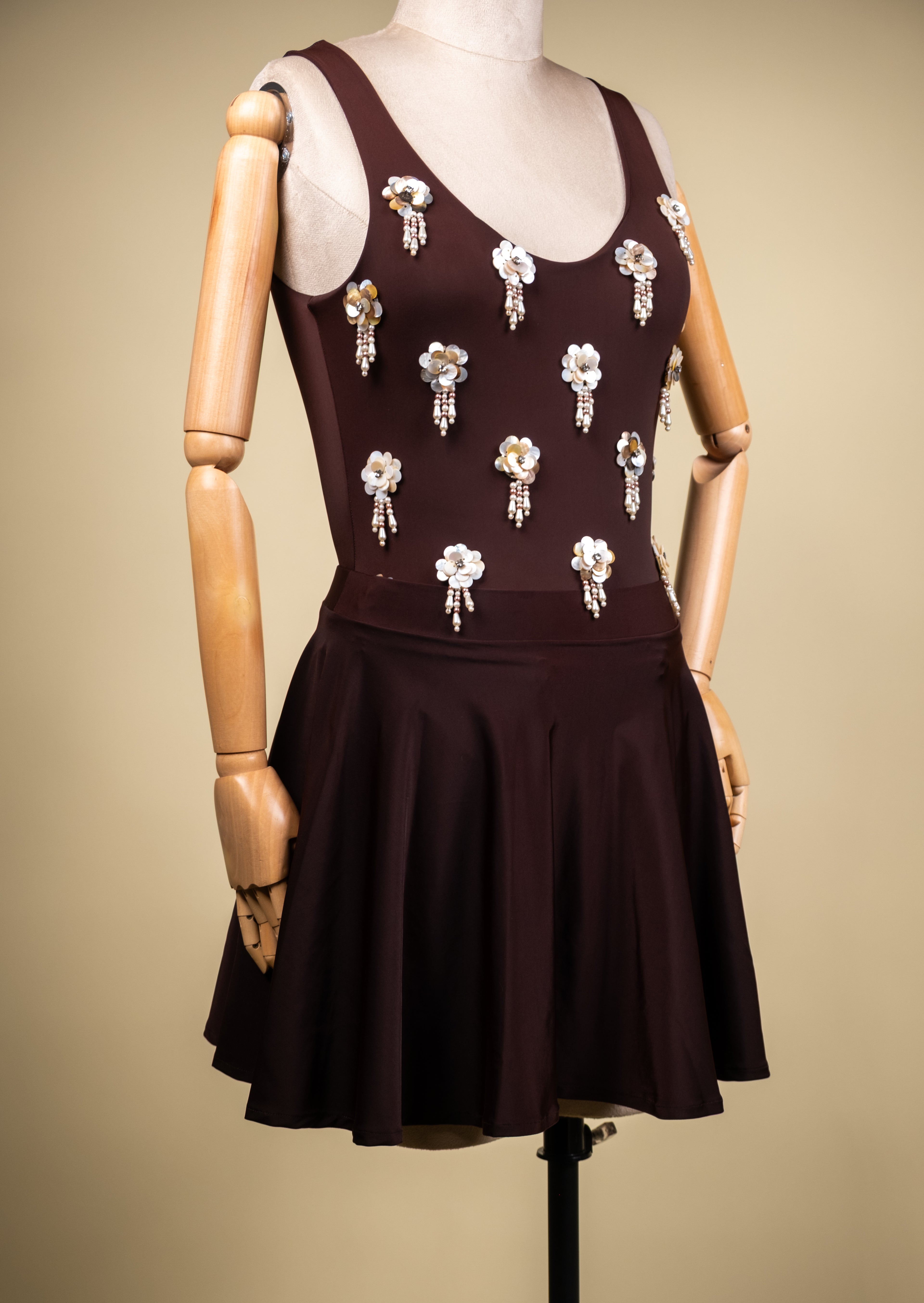 Shore Skirt - Cacao brown