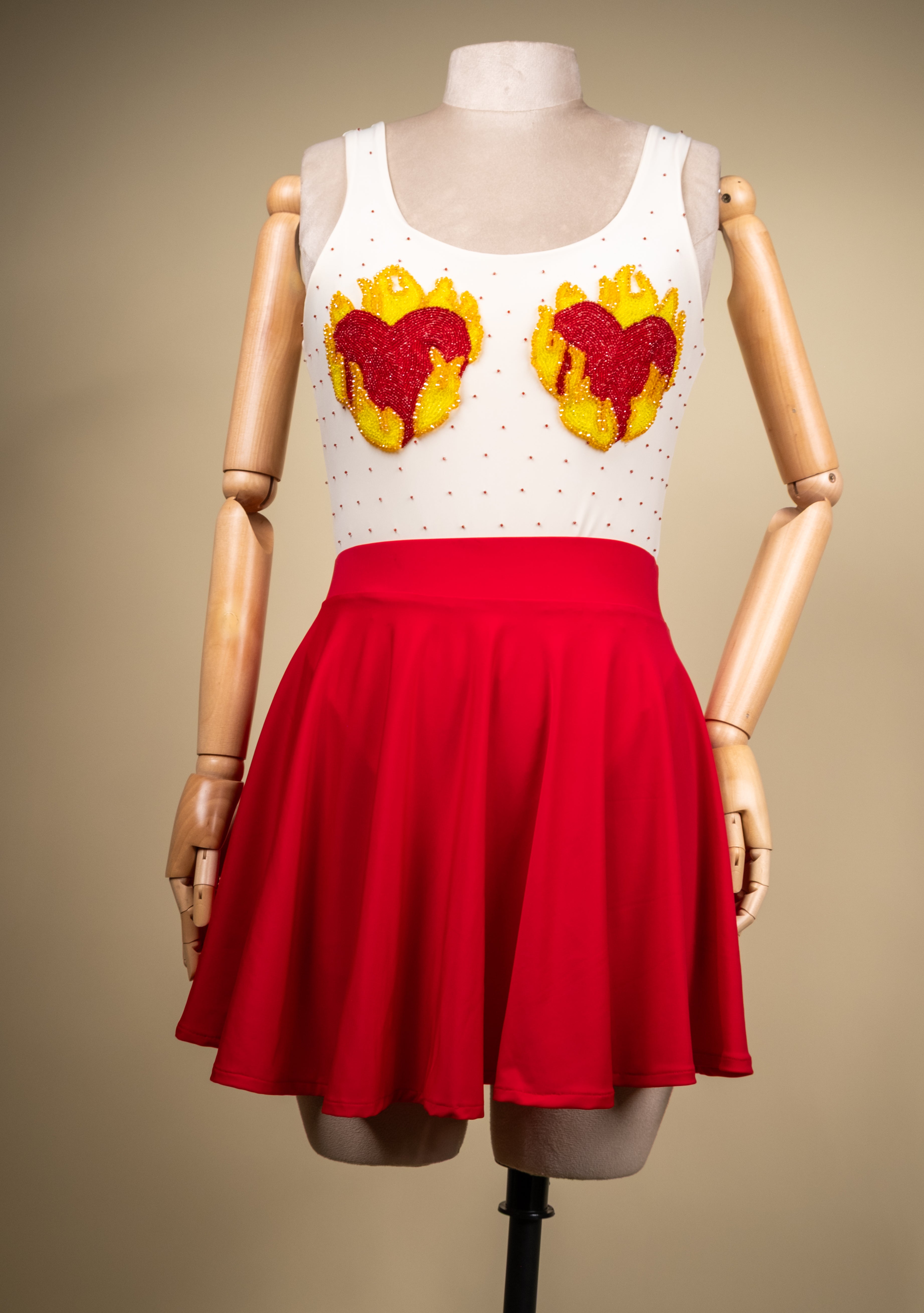 Shore Skirt - Reef Red