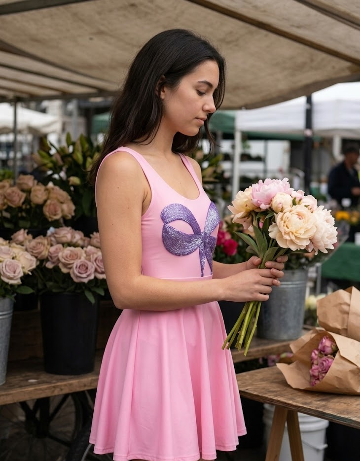 Shore Skirt - Powder Pink