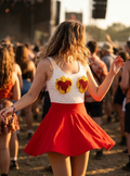 Shore Skirt - Reef Red